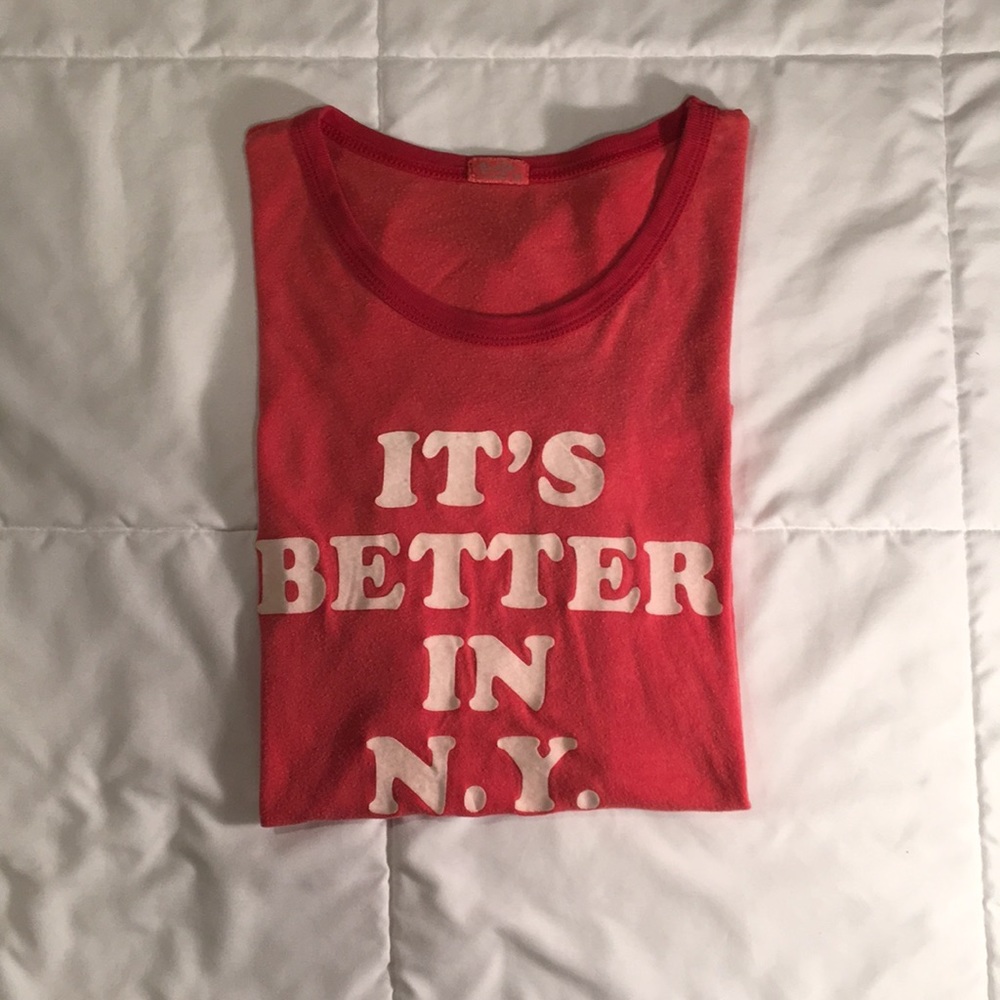 Brandy Melville it’s better in NY Tee